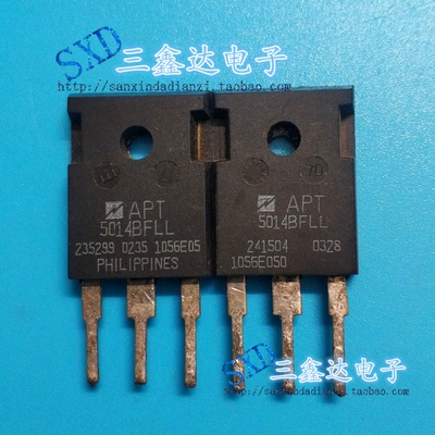 APT5014BFLL原装进口拆机 大功率5014BLL500V 35A TO-247