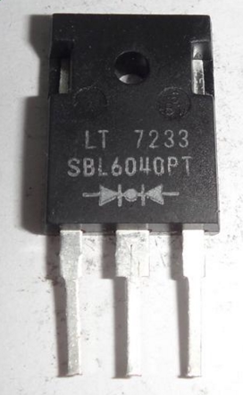 S60D40C STPS60L40CW SBL6040PT原装进口拆机肖特基整流管
