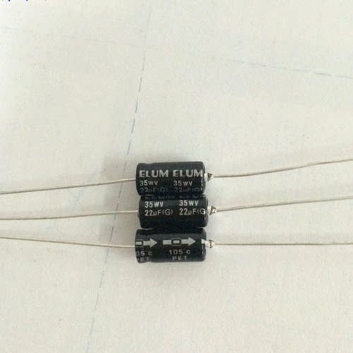 22uf35v/50v/63v轴向卧式