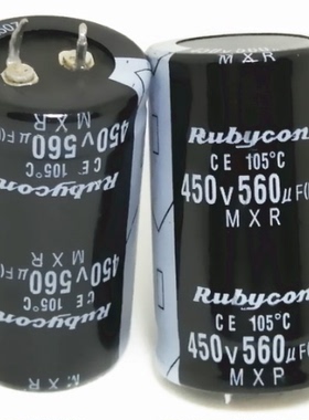 450v560UF 560UF450V 逆变电焊机电容优质牛角电解电容体积 35x50