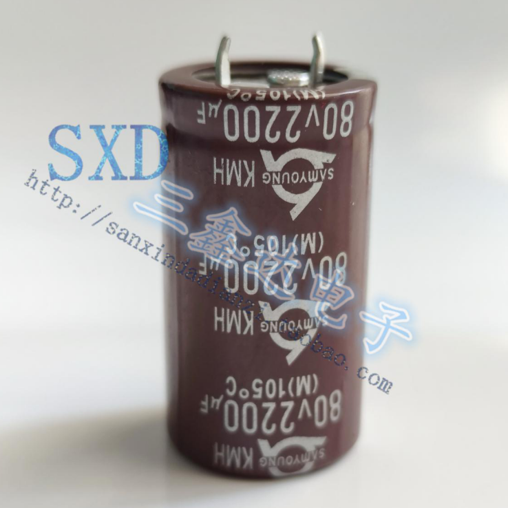 80V2200UF全新原装进口 2200UF80V音频功放滤波发烧电容 22*40