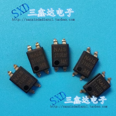 210EH AQY210EH 原装进口拆机光耦固态继电器 贴片SOP4