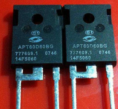 APT60D40B APT60D40BG原装进口拆机 TO-247 快恢复整流管 可直拍
