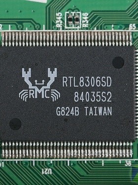 RTL8306SD QFP128进口拆机带板显卡驱动网卡芯片控制器RTL8306SD