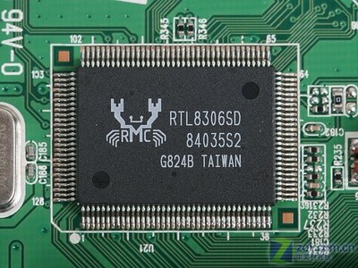 RTL8306SD QFP128进口拆机带板显卡驱动网卡芯片控制器RTL8306SD