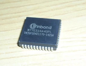 W77E516A40PL  W77E516A40进口原装拆机 微控制器芯片 PLCC44