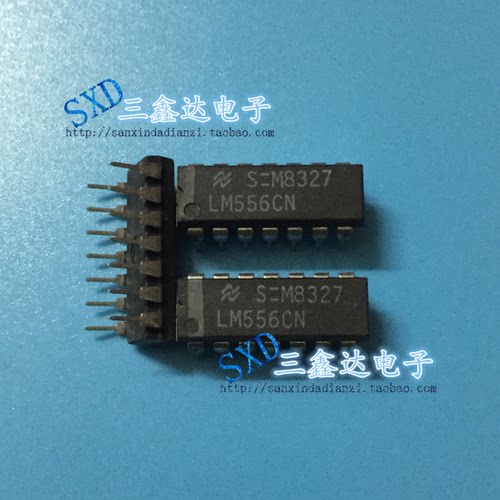 LM556CN LM556全新 原装 双定时器 集成IC 直插DIP-14
