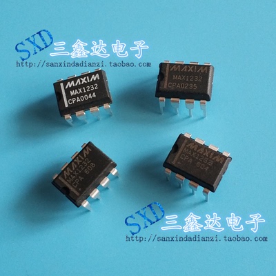 MAX1232CPA MAX1232EPA进口拆机 微处理器监测器 直插DIP8 可直拍