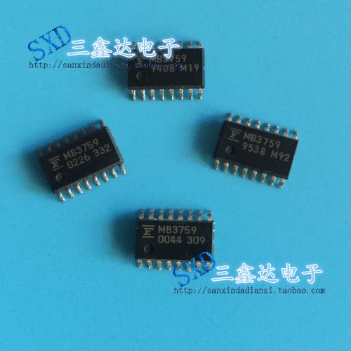 MB3759 MB3759PF 原装进口拆机 开关稳压器IC芯片 SOP-16封装