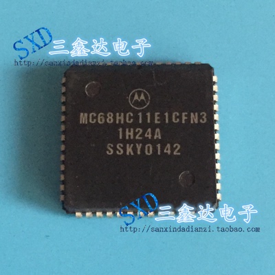 MC68HC11E1CFN3  MC68HC11E1CFNE2进口拆机微控制器PLCC质量保证