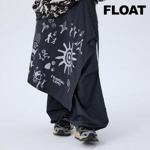 FLOAT 漂浮女孩马面裙裤宽松阔腿百搭可拆卸嘻哈休闲长裤女款