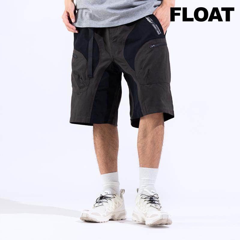 FLOAT 潮流时尚休闲宽松五分短裤夏季新款男女防泼水机能工装短裤
