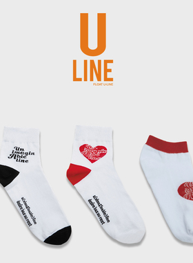 FLOAT ULINE个性潮流袜子夏季棉运动篮球船袜ins男士低帮袜百搭