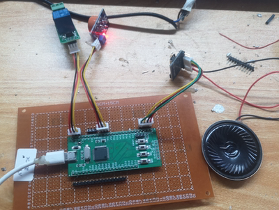 sss51单片机 酒精异常检测 语音提示 蜂鸣器报警