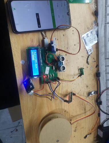Stm32单片机 人体舵机开垃圾桶称重超声波桶盖测距小程序onenet