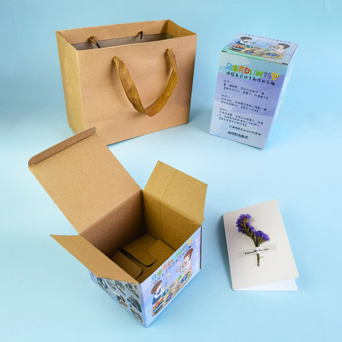 diy独立包装彩盒手工飞机盒纸盒