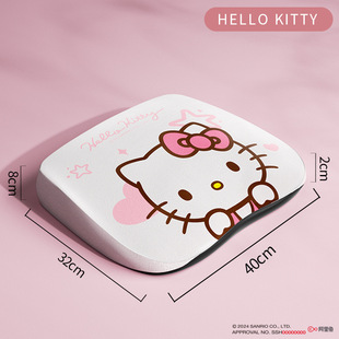 通用女生可爱 三丽鸥helloKitty汽车坐垫主驾驶小个子增高座垫四季