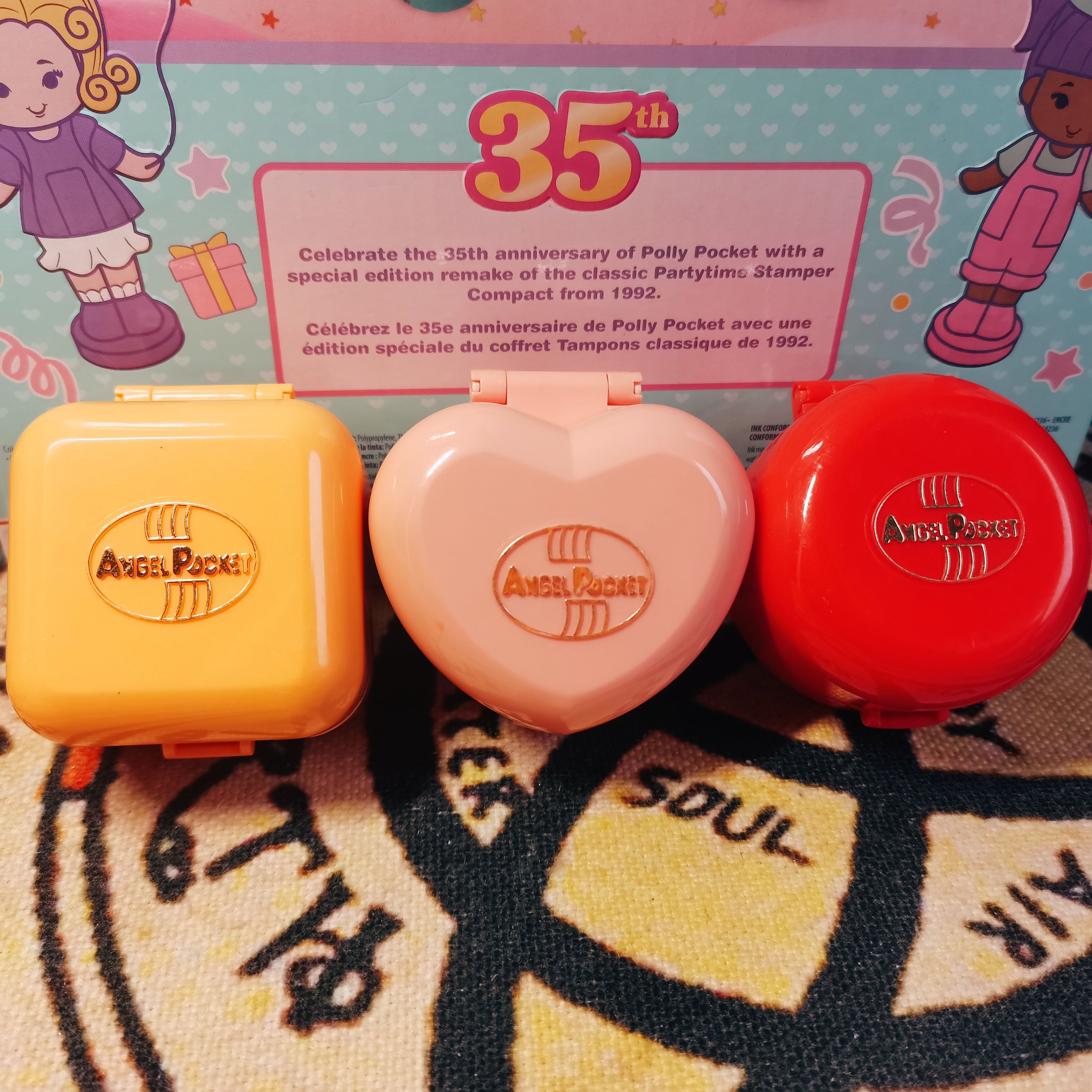 PP/AP戒指盒戒指托古董绝版收藏玩具