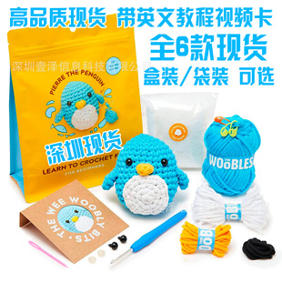 Beginner Crochet Kit 初学者循序渐进视频教程钩针套装