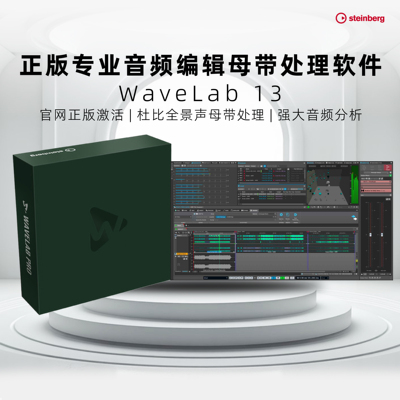 SteinbergWaveLab13音频软件