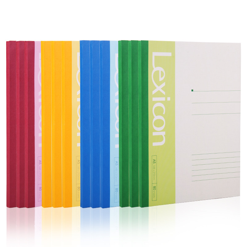 델리 노트 A5 학생용 두꺼운 부드러운 표면 복사 B5 대형 단순 일기 A4 사무실 메모장