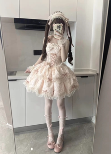 芭蕾公主Lolita繁花序曲日常lolita洋装生日洛丽塔连衣裙童话