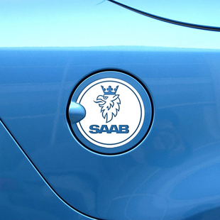 老鹰油箱盖贴纸斯堪尼亚皇冠萨博SAAB个性车门加油盖拉花汽车身贴
