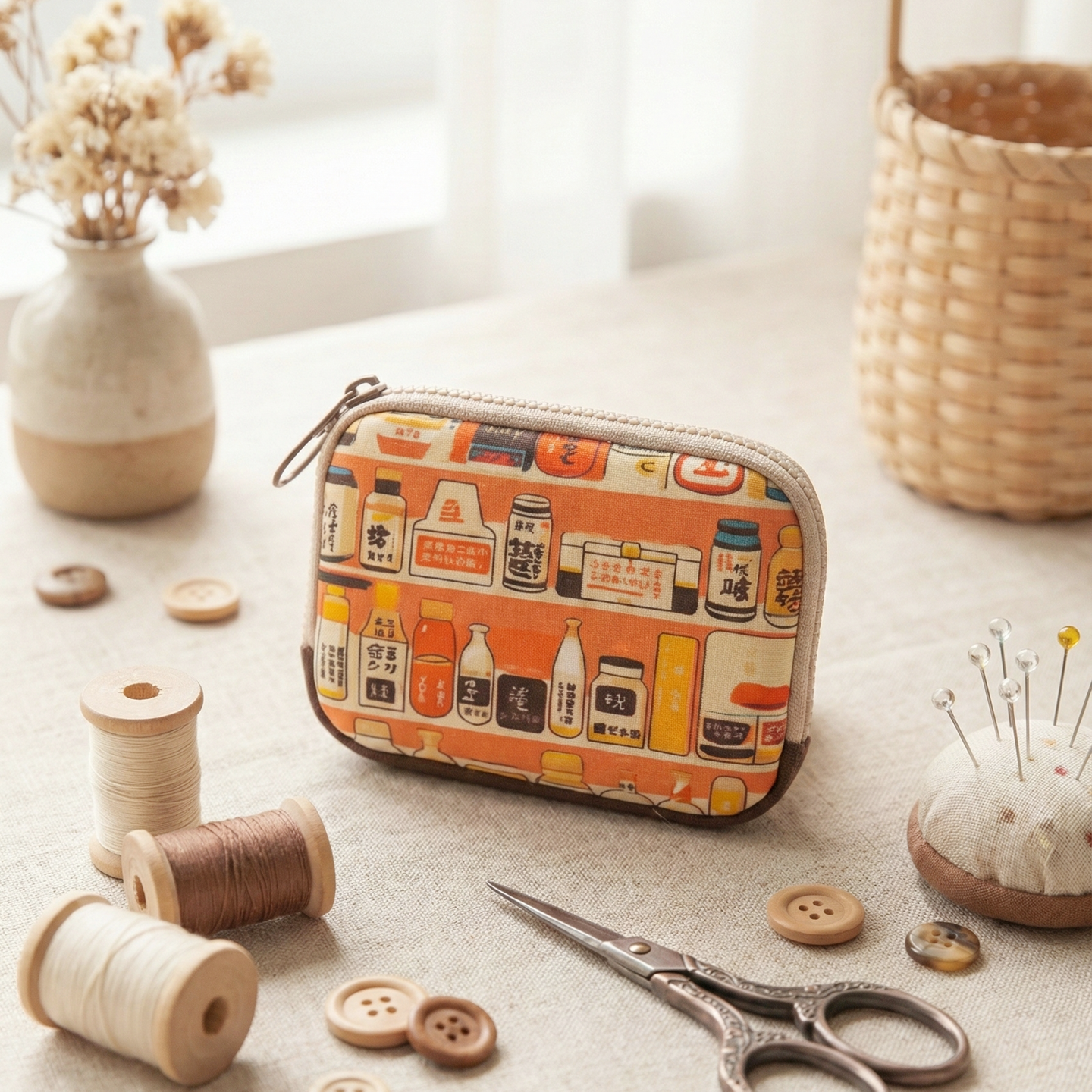 手工自制diy材料包 掌上收纳包  手作缝纫布艺 视频制作教程,居家布艺,缝纫DIY材料套装,淘宝优惠券,粉丝福利购,淘宝优惠卷