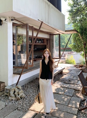 清仓特价侘寂美 飘逸大裙摆半身长裙气质半裙女2025温柔风裙子