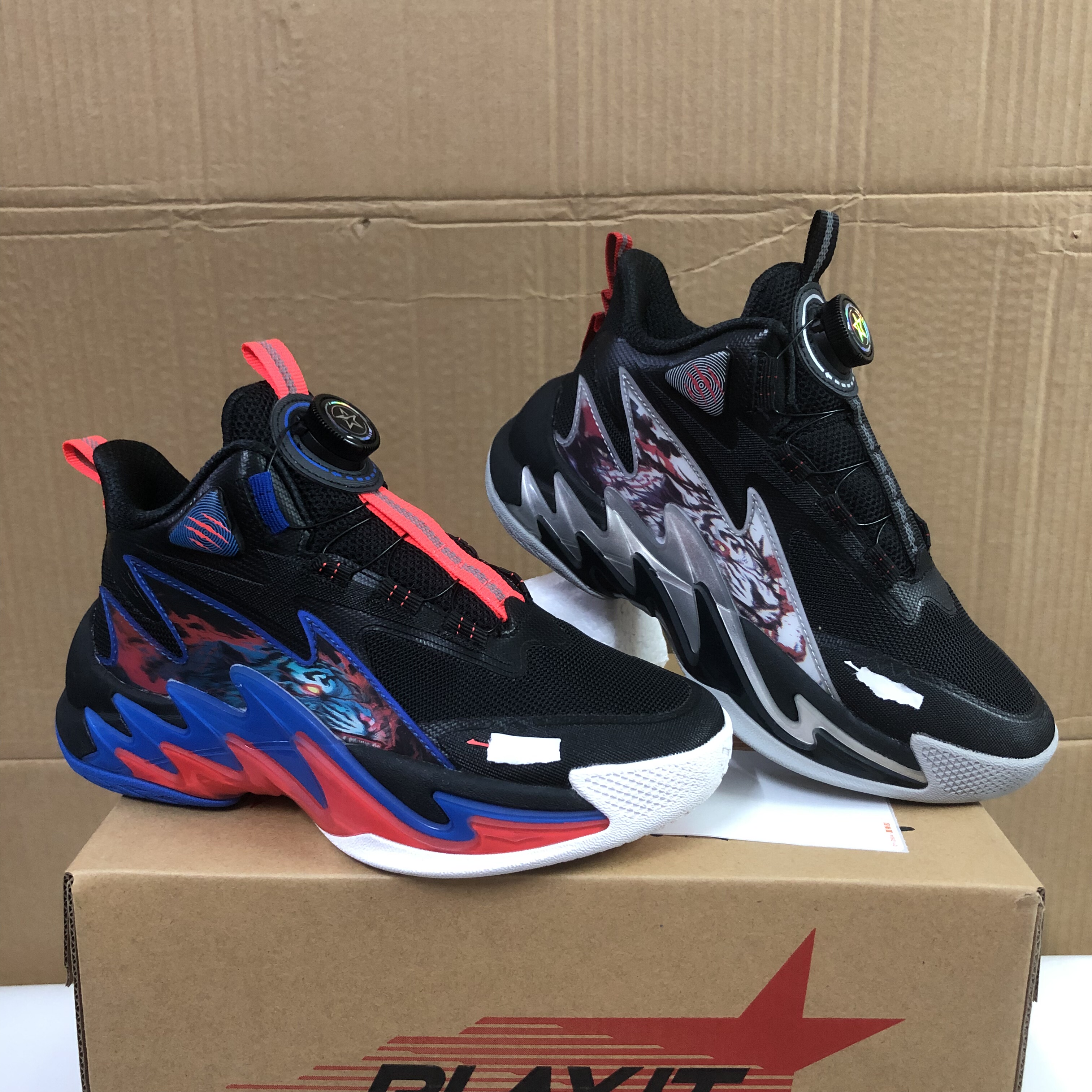 尔k童鞋秋季双网篮球鞋