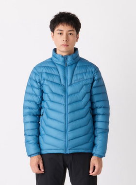 日本代购marmot土拨鼠25冬立领防泼水1000蓬羽绒服男MTFW25MDW007