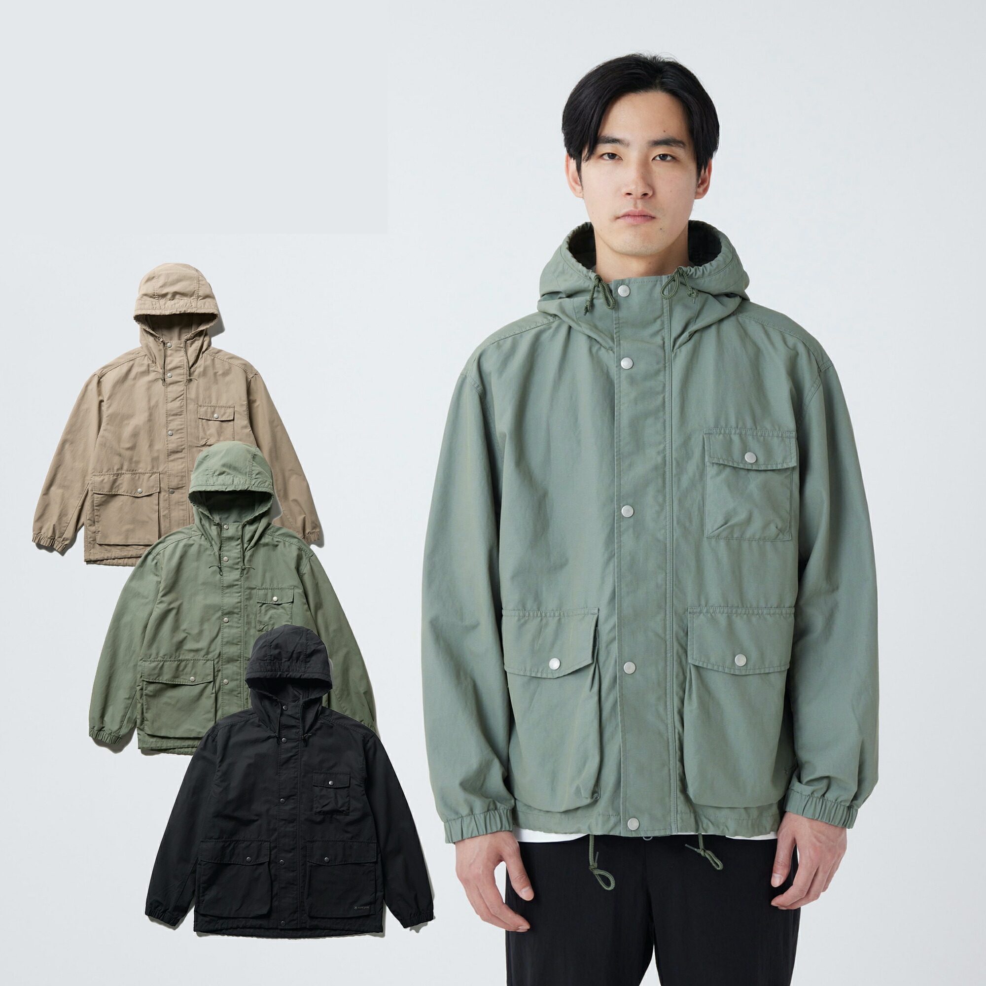SnowPeak连帽夹克轻量透气