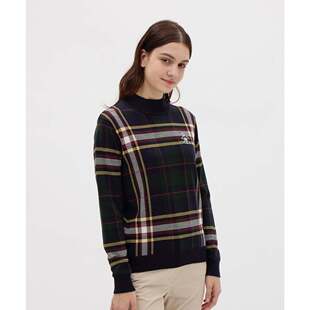 毛衣MG5FST03L 半高领针织衫 日产MUNSINGWEAR万星威高尔女装 25秋季