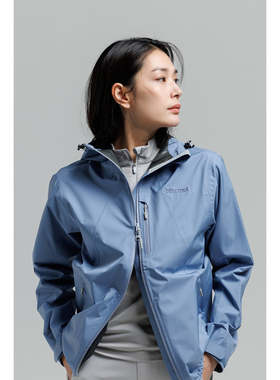 日本代购marmot土拨鼠26春夏防水透湿连帽夹克外套女MTSS26WRN006