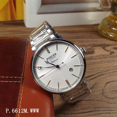 宝时捷代言自动机械日历手表