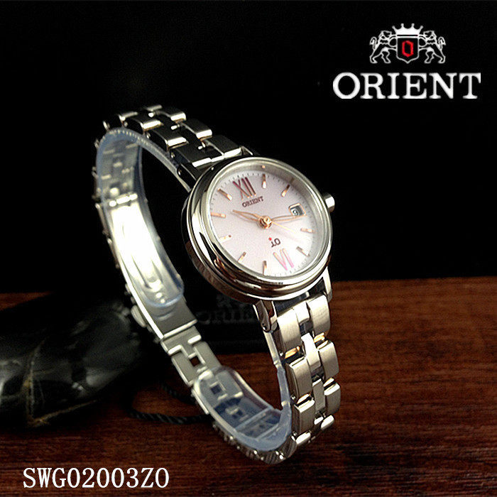 日本Orient/东方光动能手链女表