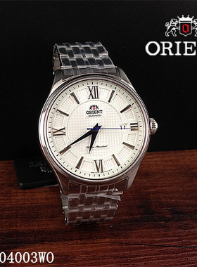 ORIENT东方双狮手表 正品防水自动机械表 男表钢带日本SAC04003WO