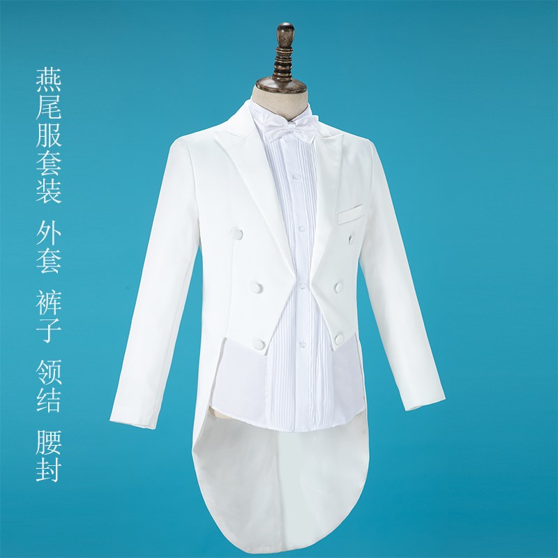 新选新款男士燕尾服舞台演出西服礼服美声大合唱服装W艺考比赛礼