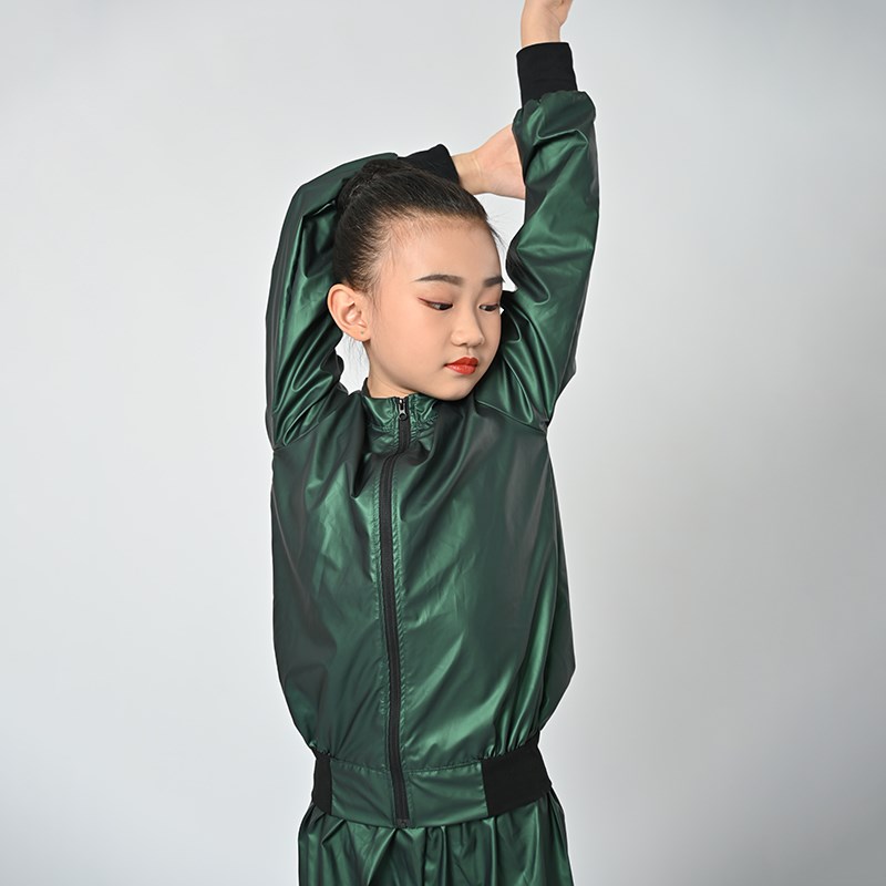新选Badylepka成人儿童暴汗服舞蹈涂层芭蕾舞蹈生热身发汗拉丁桑