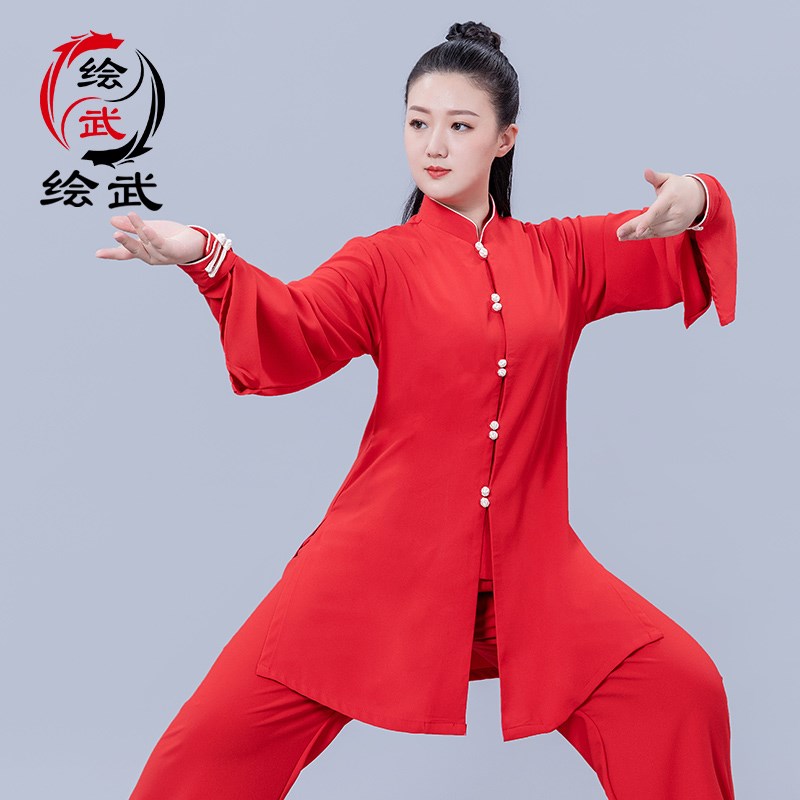 新选太极服八段锦练功E服年秋冬新款女款比赛服