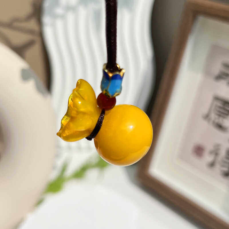 挂件吊坠纯手工淄博博山琉璃饰品图片