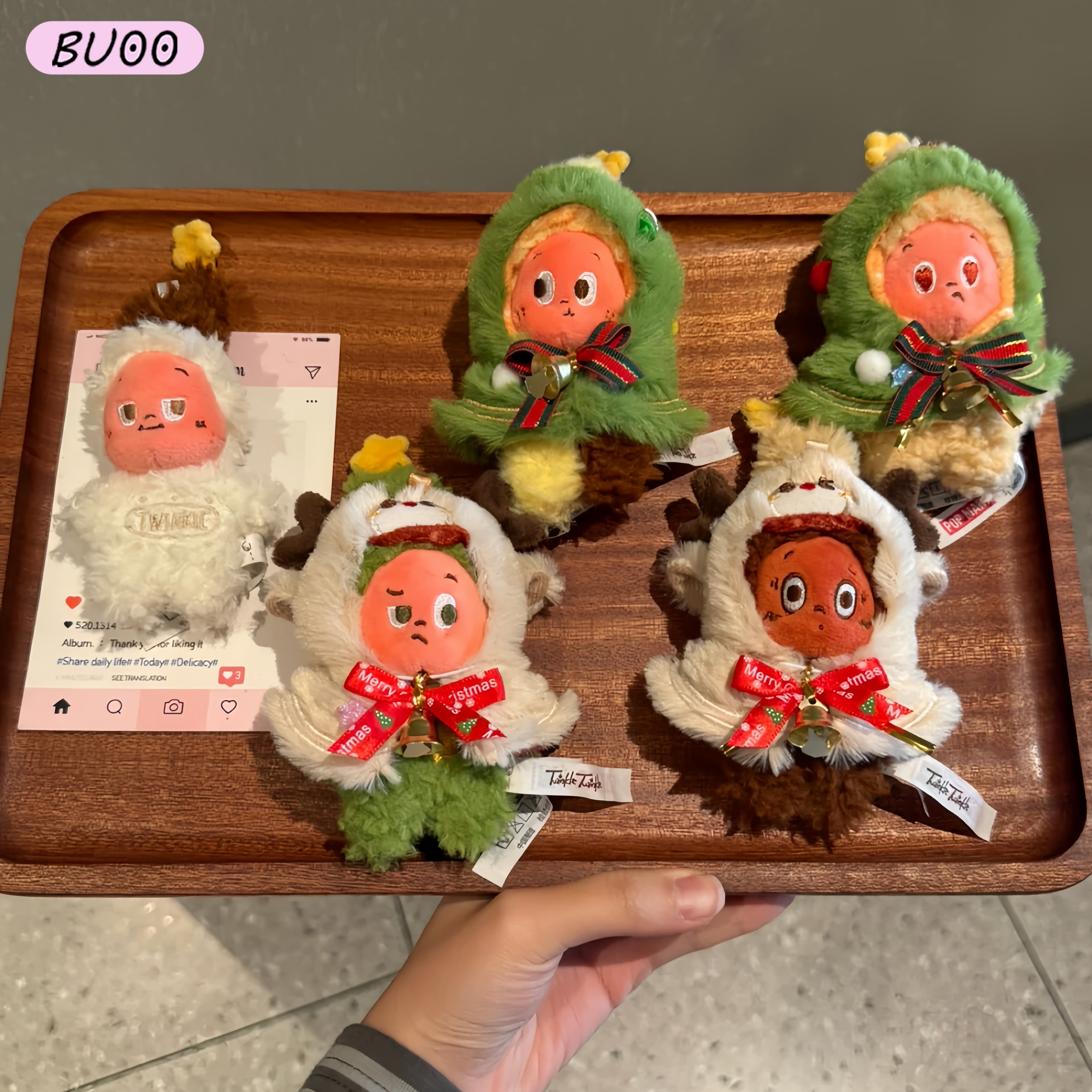 星星人娃衣四代圣诞限定麋鹿套装