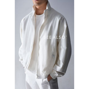 三防户外立领冲锋衣廓形夹克外套LD4338 GR高定 SEE ALSO