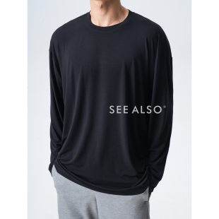 醋酸纤维莫代尔松弛打底长袖 四年度回馈 T恤LD4430 ALSO SEE