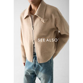 阿拉善驼绒 SEE ALSO 秋冬松弛老钱牦牛绒桑蚕丝翻领羊毛夹克男