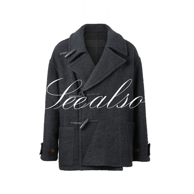 SEEALSO秋冬加厚羊毛驼毛夹克