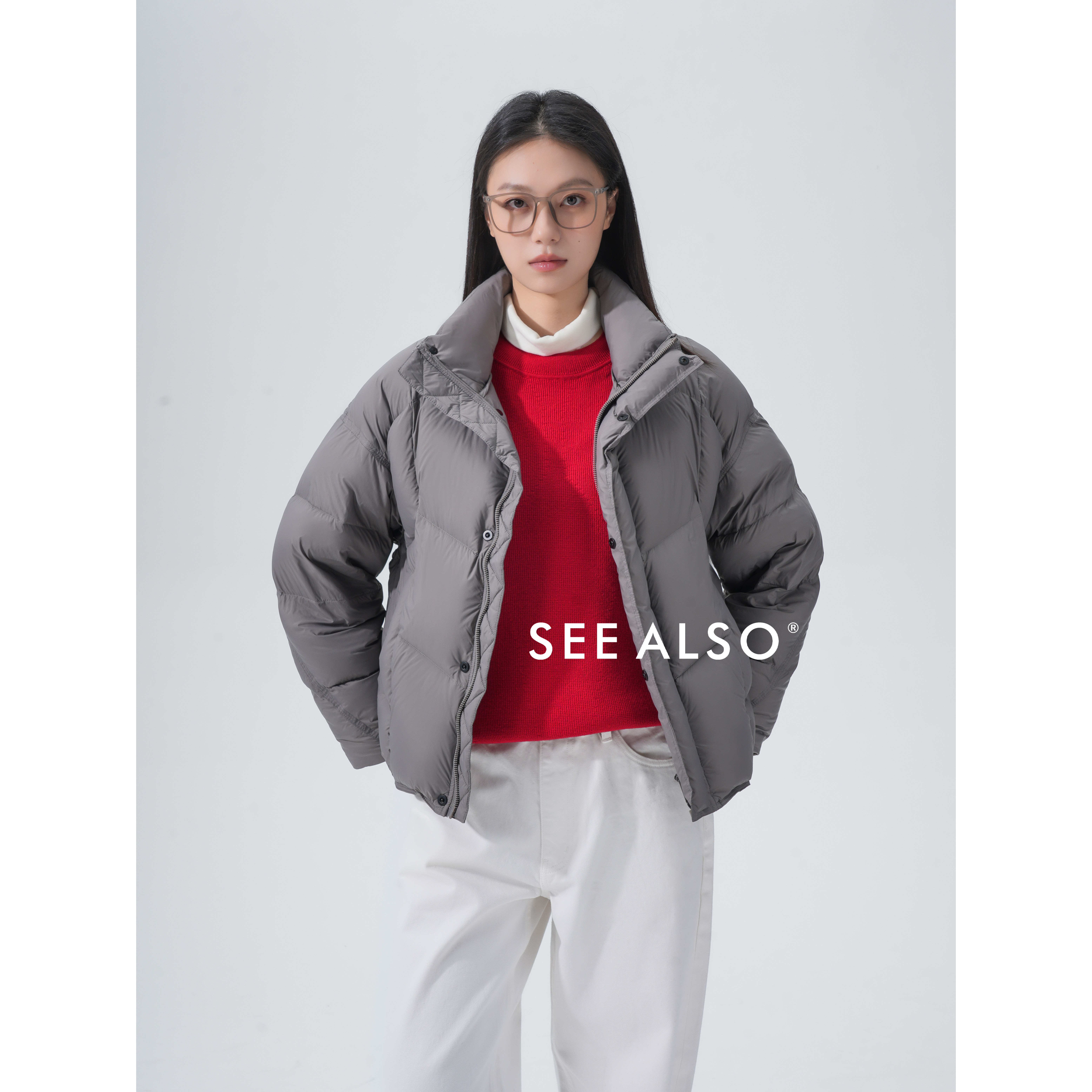 SEE ALSO『秋冬大上新』90白鸭绒轻盈立领新贵户外保暖拉链羽绒服