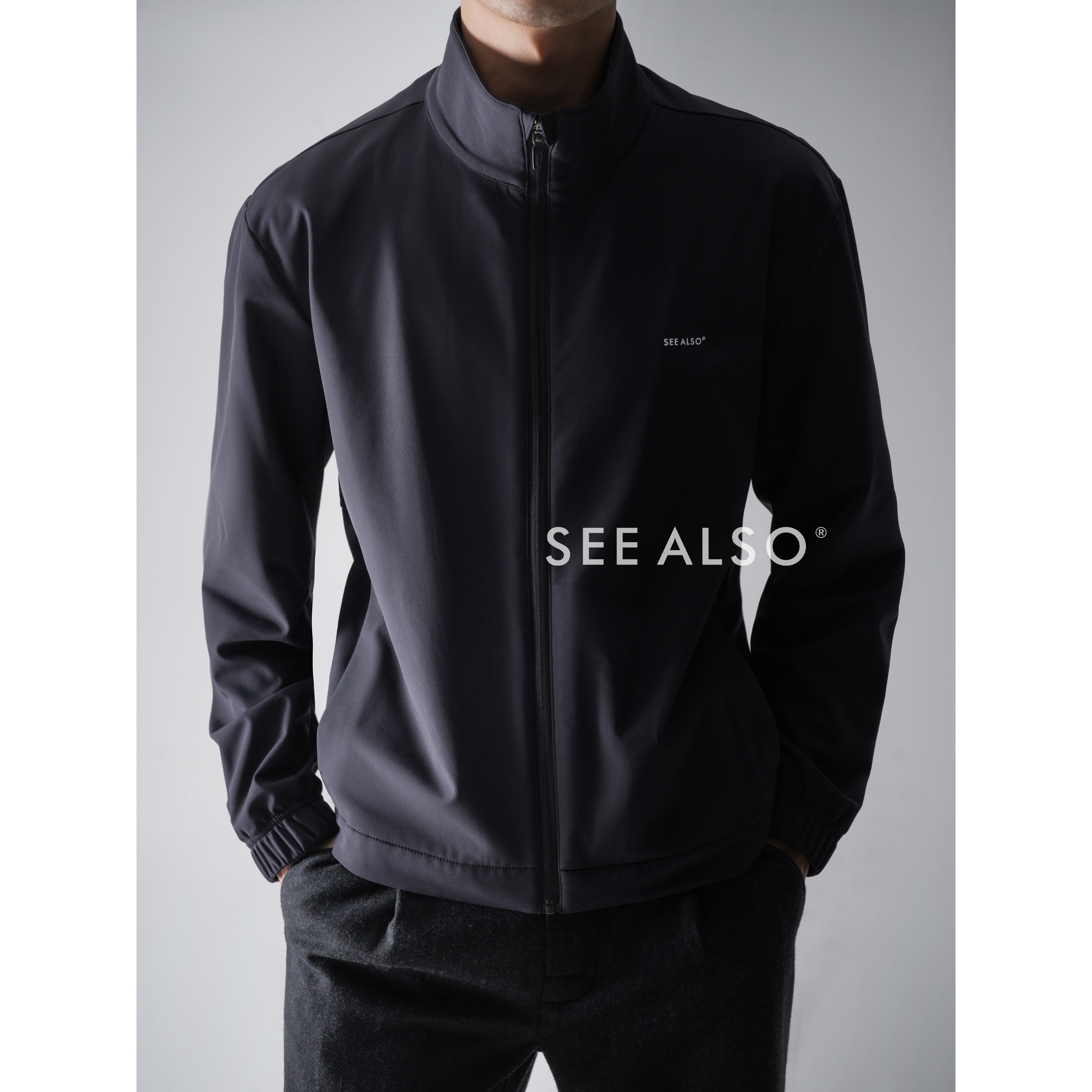 SEE ALSO 『高定系列』黑标旗舰抓绒logo新贵运动保暖夹克外套