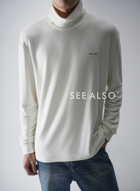 SEEALSO 『row风膨体绒』龙骨秋冬保暖长袖细腻柔软打底衫