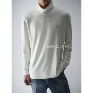 细腻柔软打底衫 龙骨秋冬保暖长袖 row风膨体绒 SEEALSO